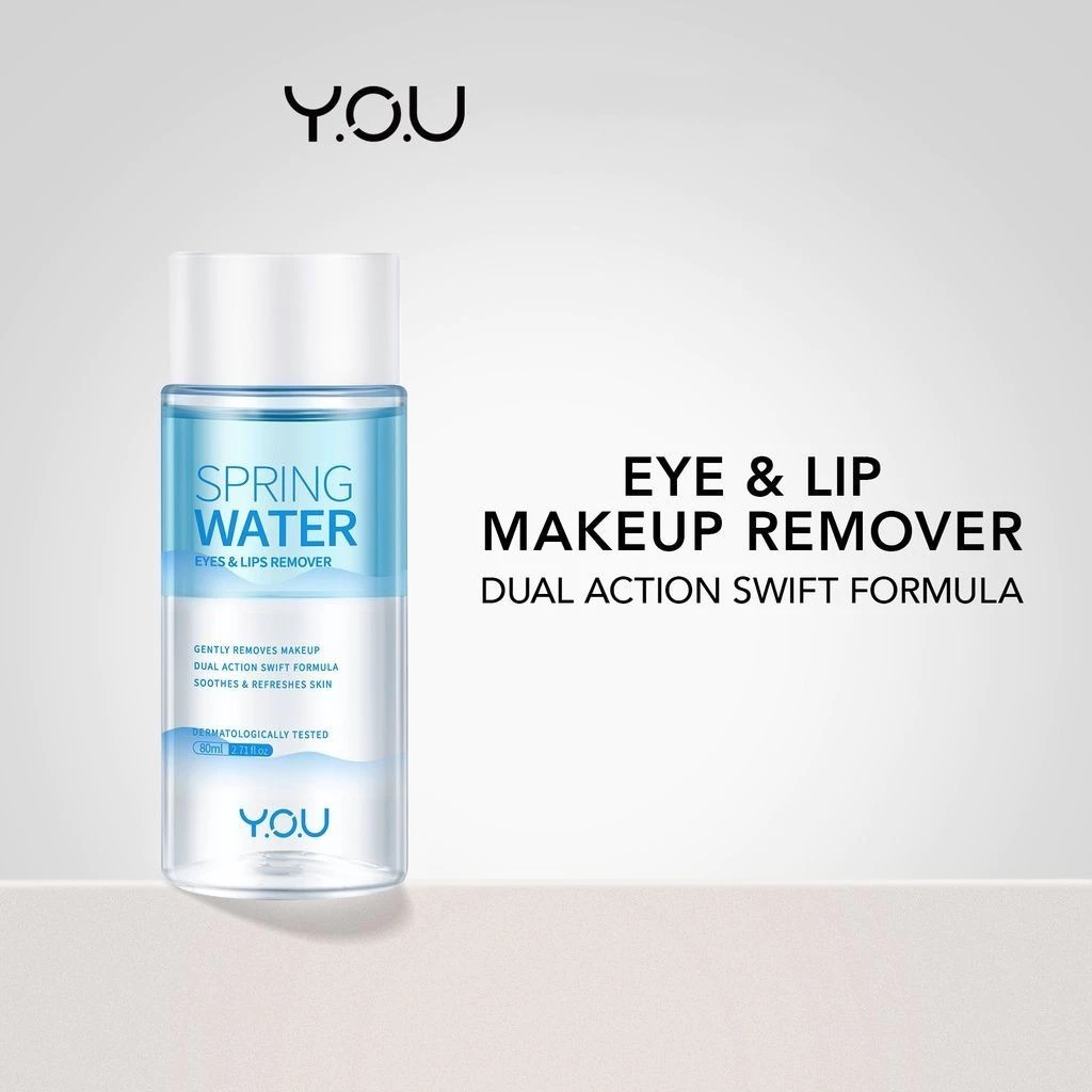 Y.O.U SPRING WATER EYES & LIPS REMOVER 80ML