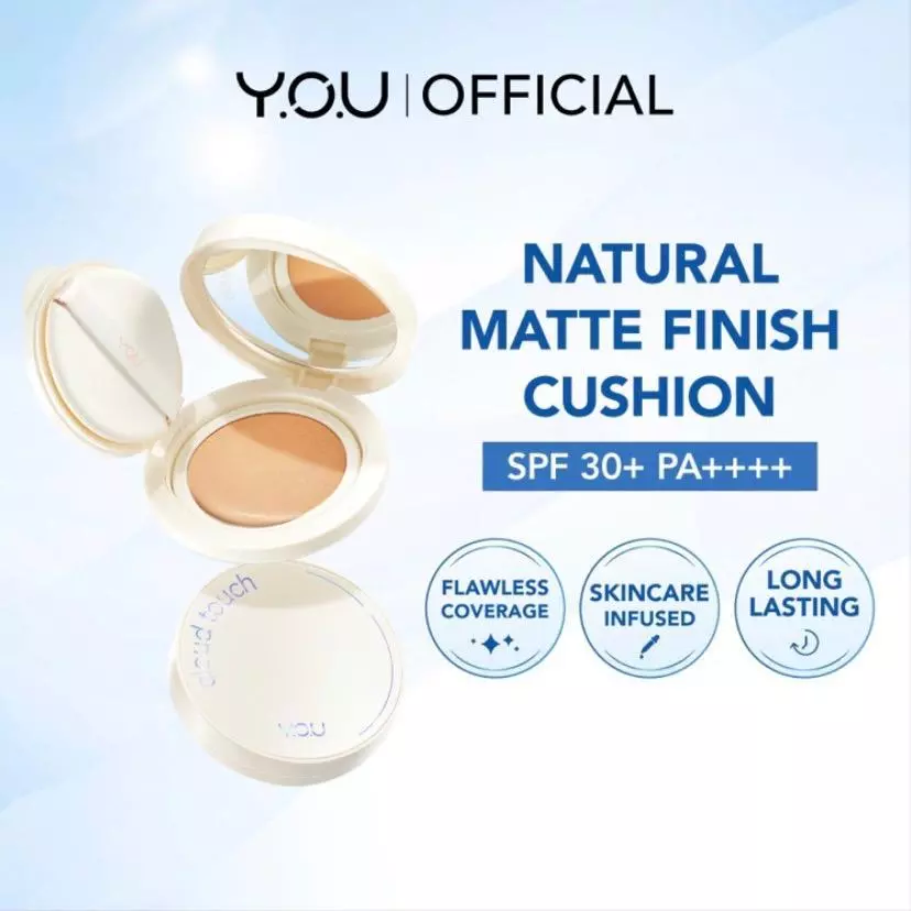 Y.O.U CLOUD TOUCH DREAMY-FIT LASTING MESH CUSHION C203 PINK SAND 10G